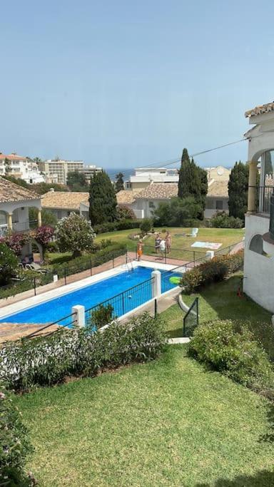 Apartamento Lux 2 Kmr App Stella Blanca Met Zwembaden Airco En Zeezicht Fuengirola Exterior foto
